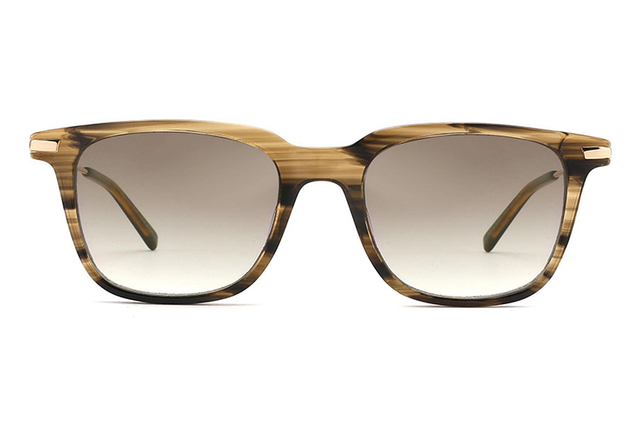 Gafas de sol cuadradas de acetato y metal