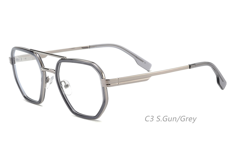 Venta al por mayor Marcos de gafas de metal 4582H 