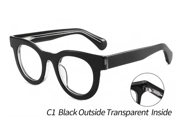 Marcos de gafas de acetato al por mayor YD1169