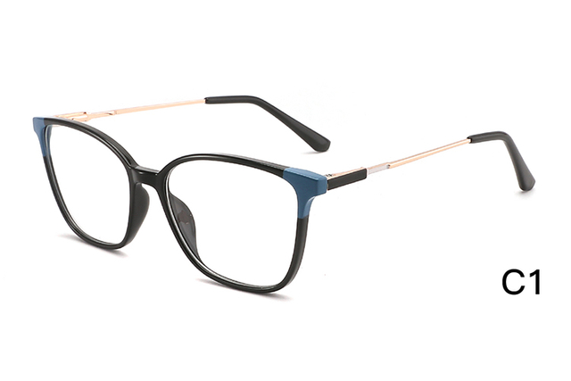 Monturas de gafas de moda Tr90 para mujer TD3015