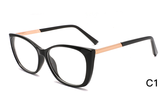 Monturas de gafas de plástico Tr90 para mujer TD3020