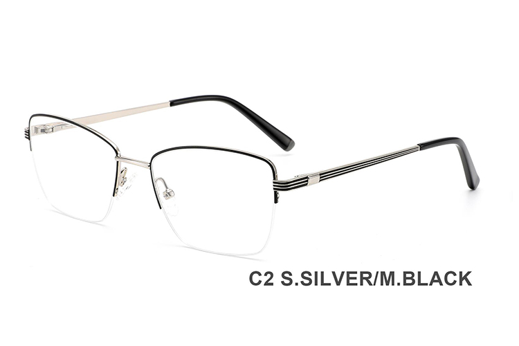 Venta al por mayor Marcos de gafas de metal H8344A