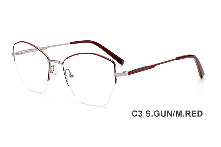 Venta al por mayor Marcos de gafas de metal H8341B