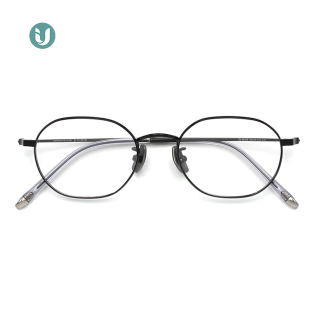 Monturas de gafas de titanio para mujer 66328