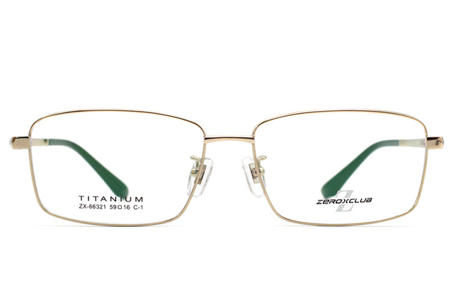 Venta al por mayor Monturas de gafas de titanio 66321