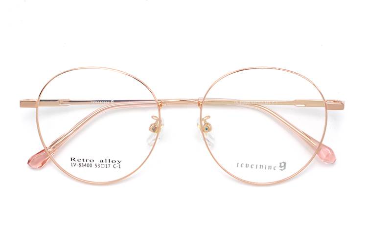 Montura &oacute;ptica de metal - Oro