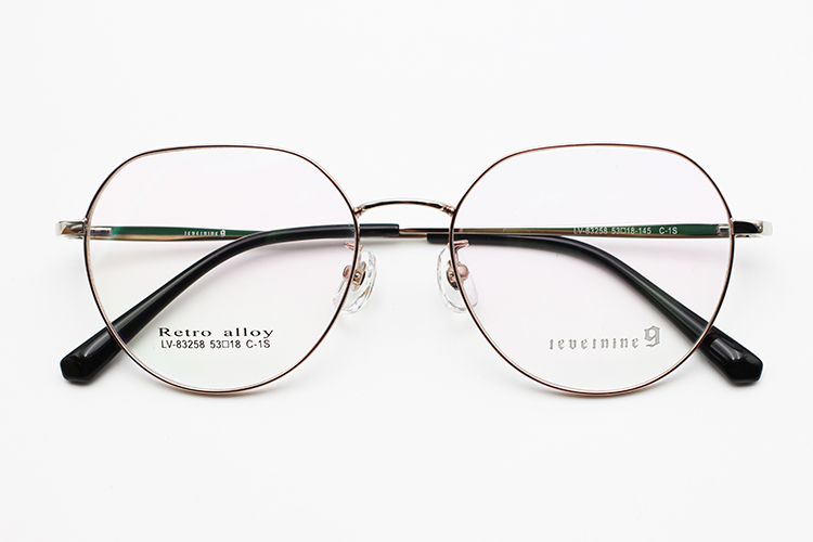 Montura de gafas de metal de dise&ntilde;o_C1S