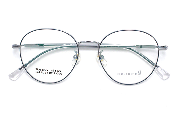 Monturas &Oacute;pticas Metal - Gris