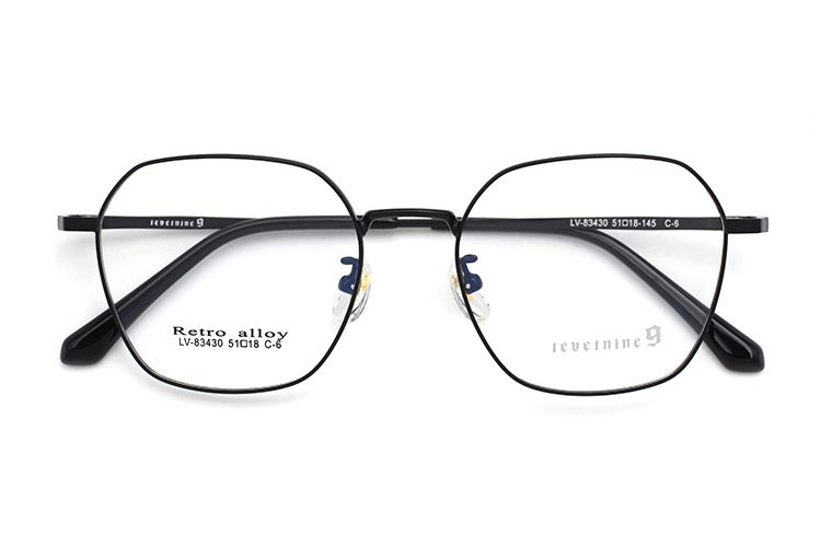 Monturas de gafas para mujer Metal - Negro