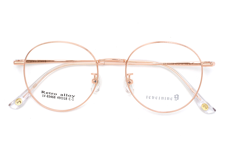 Marco de metal &oacute;ptico - Oro