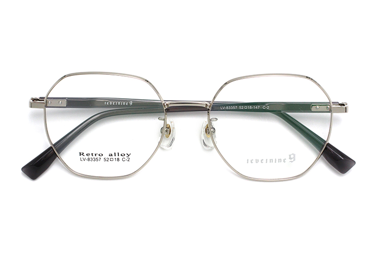 Montura Lentes Metal - Plata