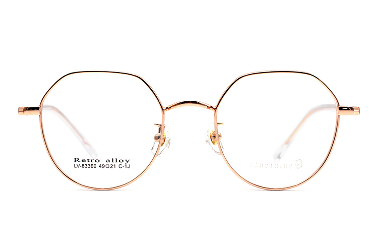 Monturas de gafas de metal al por mayor 83360