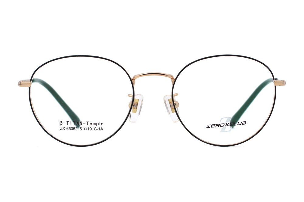 Venta al por mayor Monturas de gafas de titanio 65052