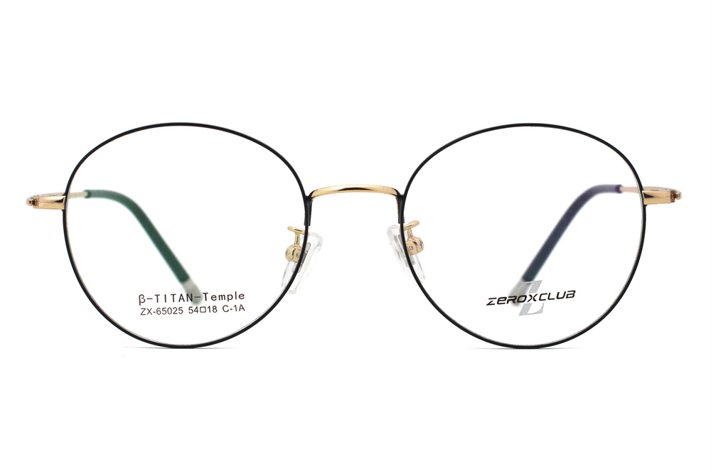 Venta al por mayor Monturas de gafas de titanio 65025