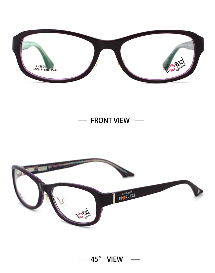 Monturas de acetato de alta calidad SKU-P 