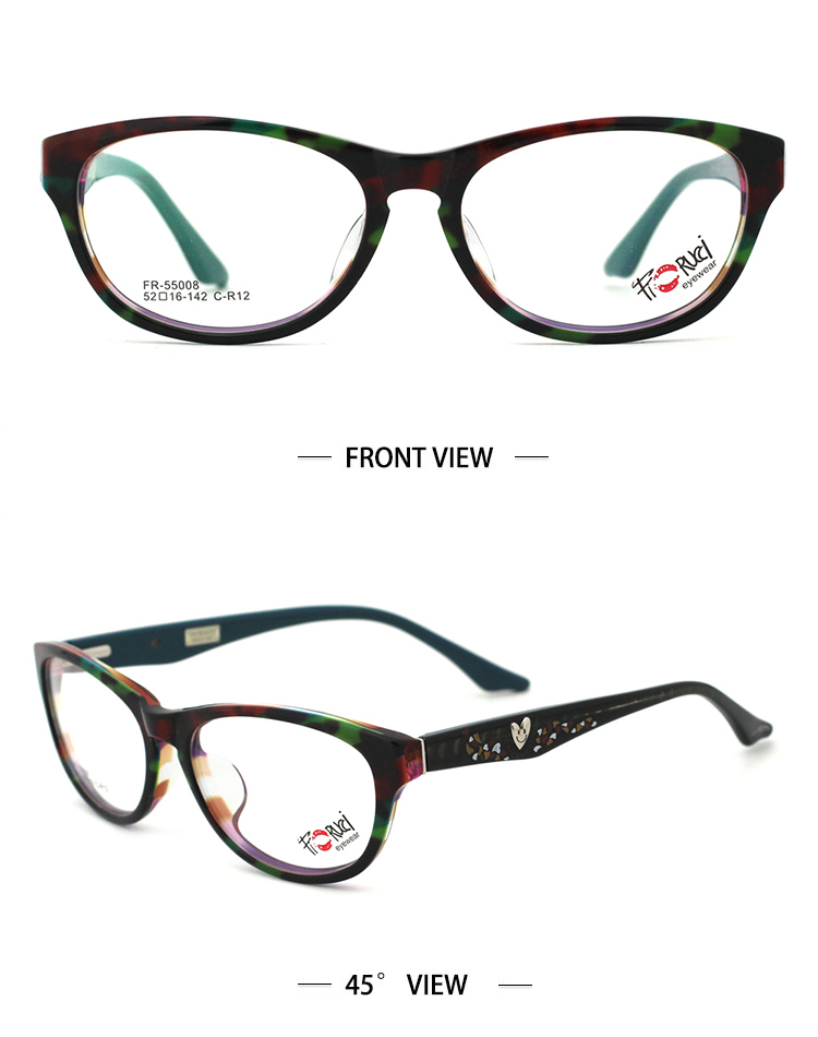 montura de acetato &oacute;ptico SKU-R12