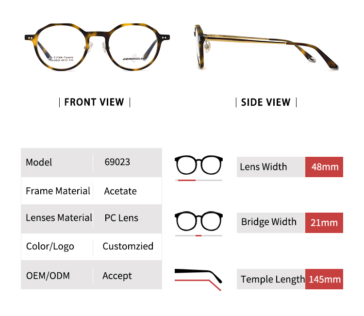 Gafas con montura de pl&aacute;stico 69023_01 