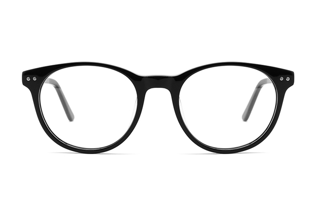 Montura de gafas circulares de acetato para hombre FG1041