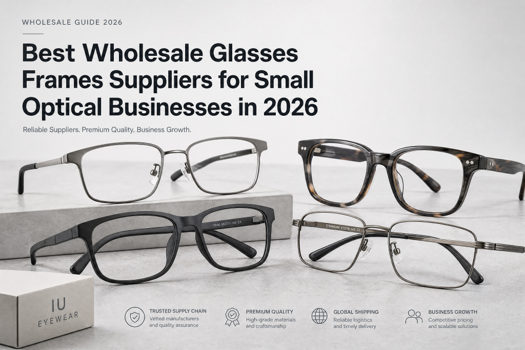 Los mejores proveedores de monturas de gafas al por mayor para pequeñas empresas ópticas en 2026