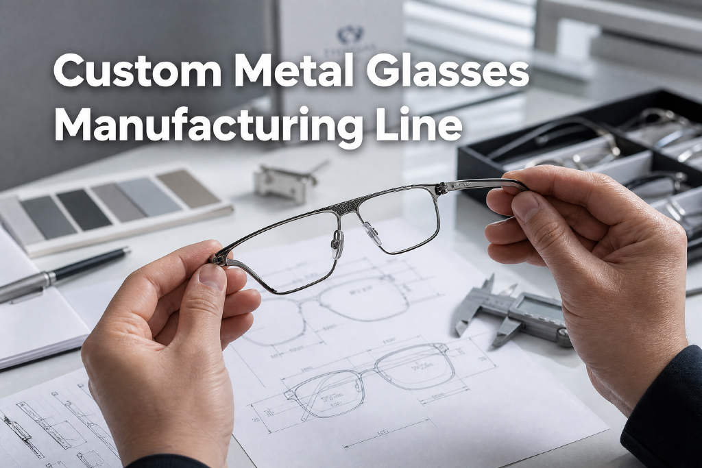 Custom Metal Glasses Manufacturing Line: The Risk-Free Guide To Turning Your Sketch into A Flawless Sample